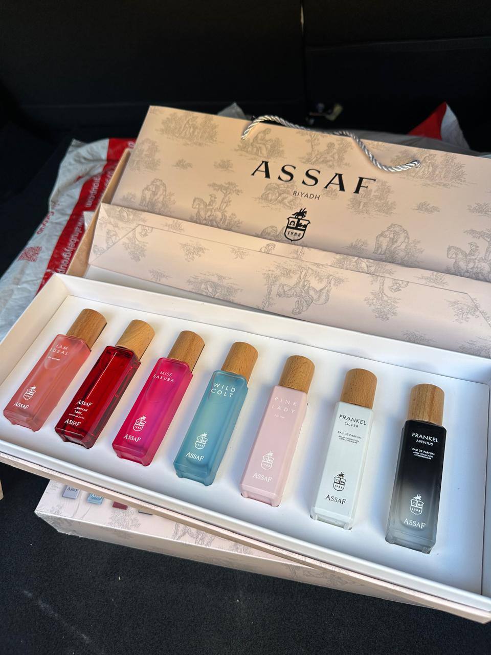 بوكس عطور عساف السباعي الفاخر (ASSAF)